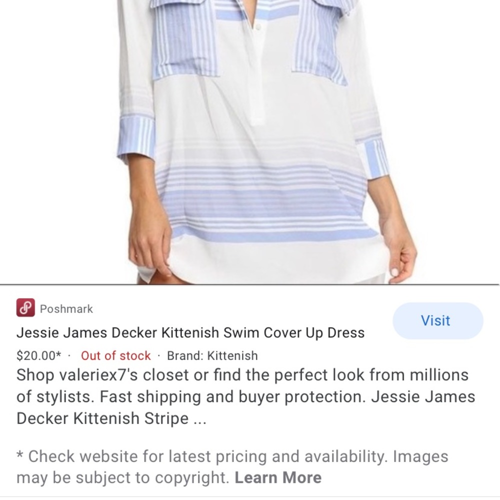 Kittenish Swim Cover up